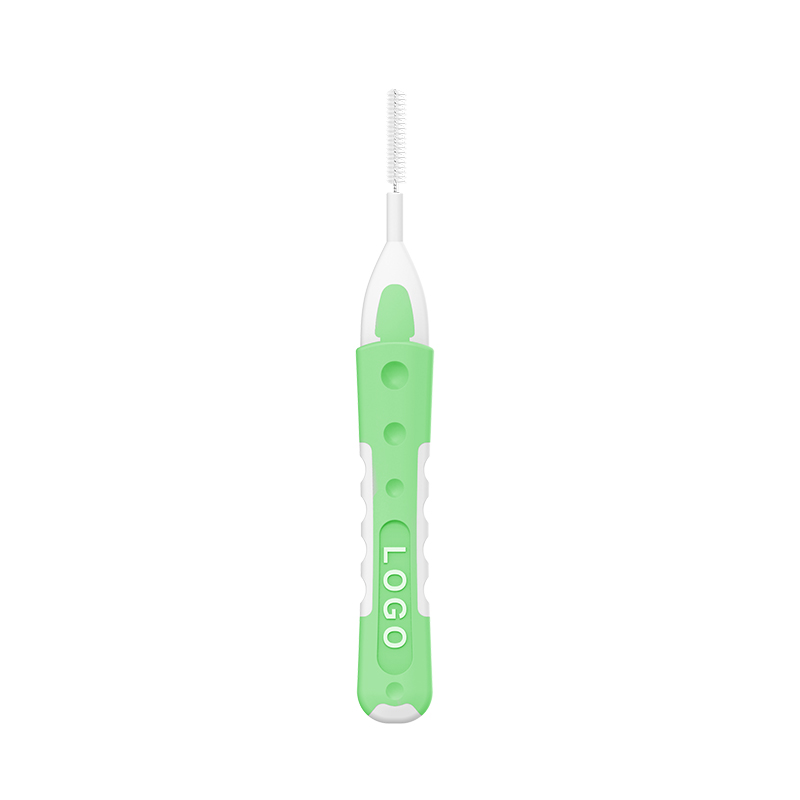 Brosse interdentaire classique réutilisable portative en forme de I, brosses interdentaires en Nylon pour soins bucco-dentaires pour le nettoyage des dents