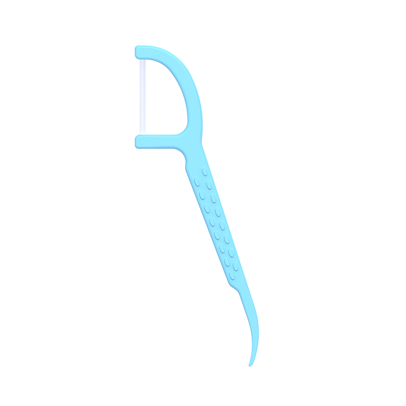 L'OIN a approuvé le cure-dent en plastique d'ABS de sélection de fil dentaire de saveur de menthe avec le fil dentaire