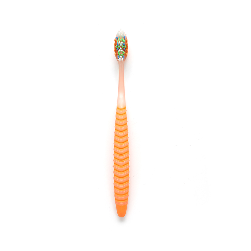 Brosse à dents en PP/TPE, poignée à économie d'énergie, Ultra-fine, souple, PBT + poils de Massage en Silicone, 2 couleurs, nettoyage en profondeur pour adulte